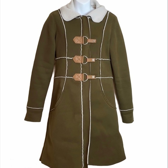 Oakley Jackets & Blazers - Oakley Polyester Suede & Polyester Sherpa Coat